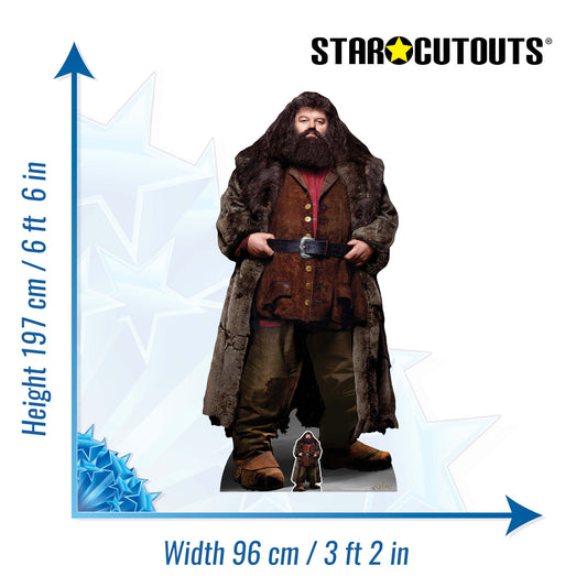 Rubeus Hagrid Half Giant Half Human Harry Potter Cardboard Cutout Large - mycardboardcutout