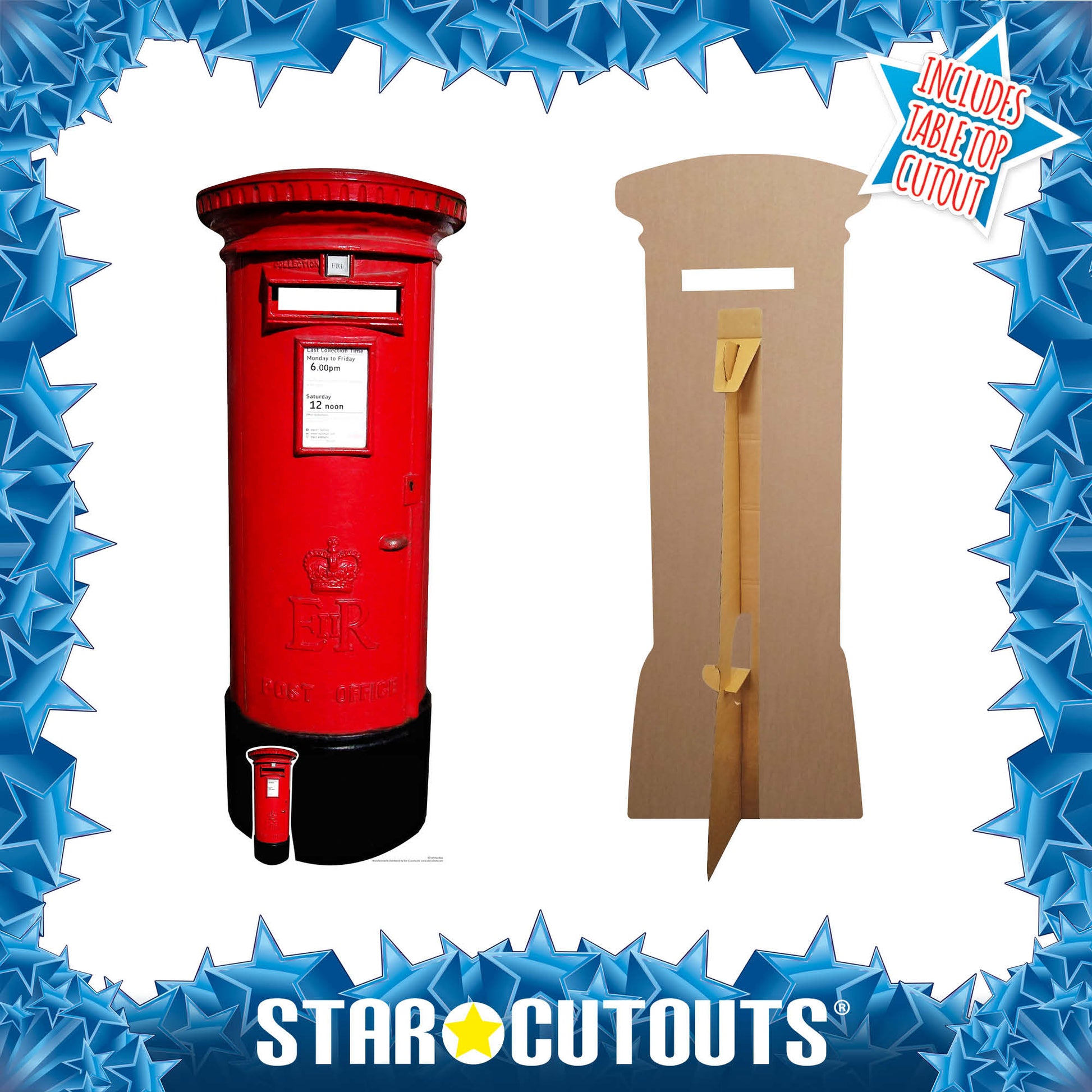 Post Box Cardboard Cutout - mycardboardcutout