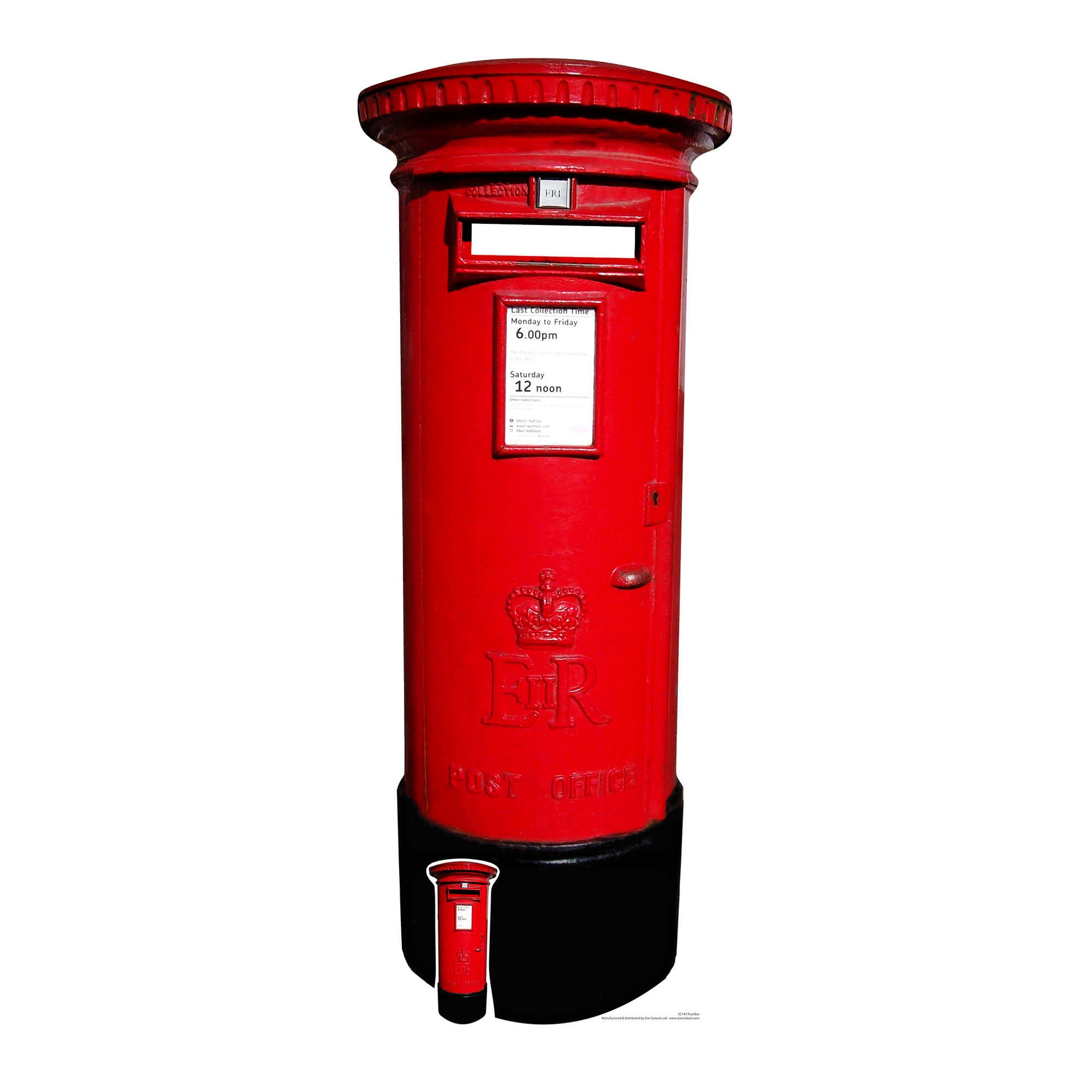 Post Box Cardboard Cutout - mycardboardcutout