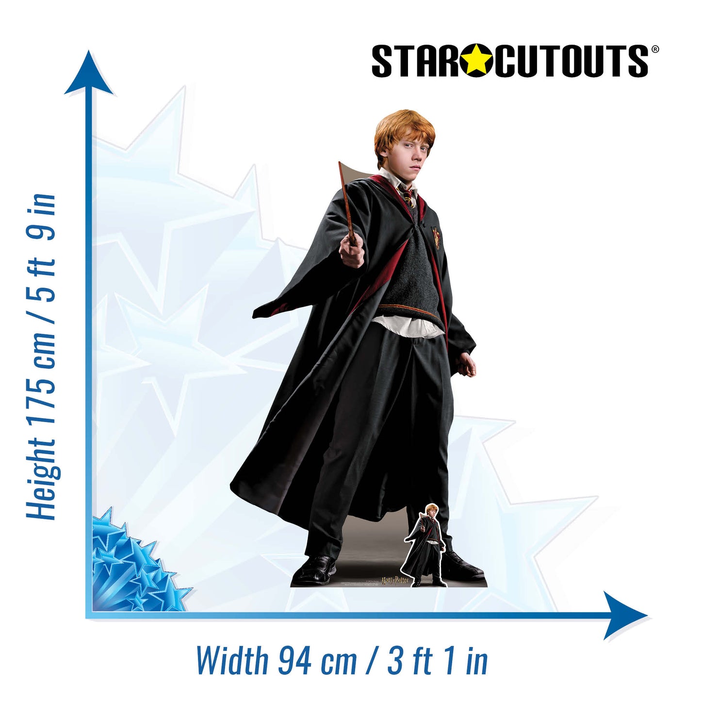 Ronald Bilius Weasley Cardboard Cutout Lifesize - mycardboardcutout