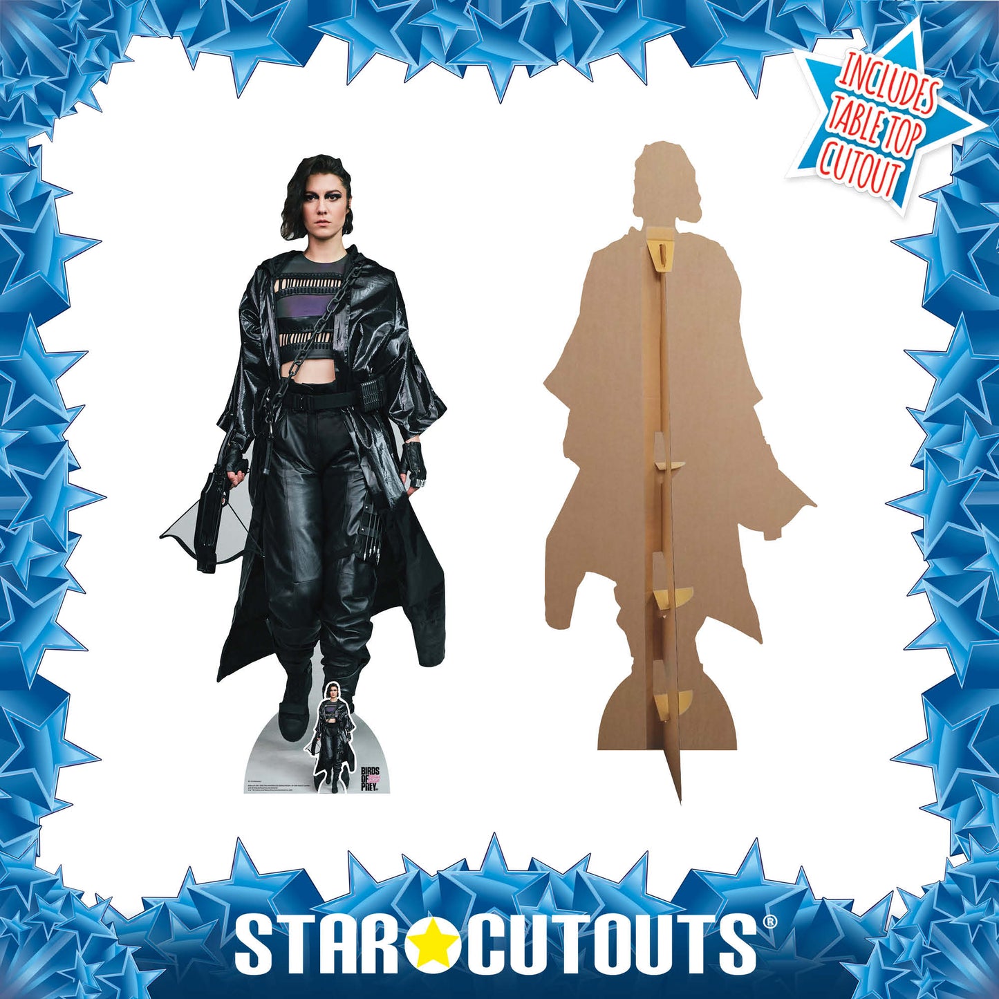 Huntress Birds of Prey Mary Elizabeth Winstead Cardboard Cutout - mycardboardcutout