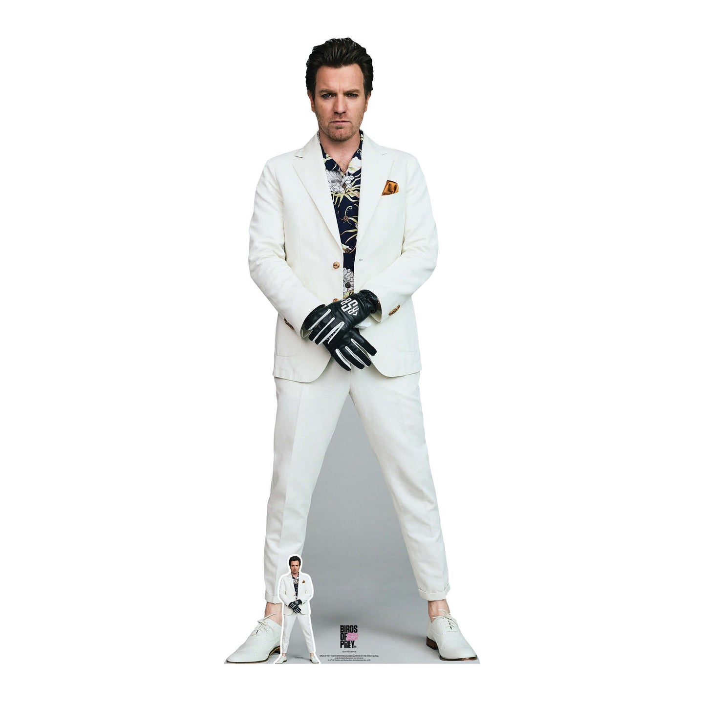 Black Mask Ewan McGregor Birds of Prey Cardboard Cutout - mycardboardcutout