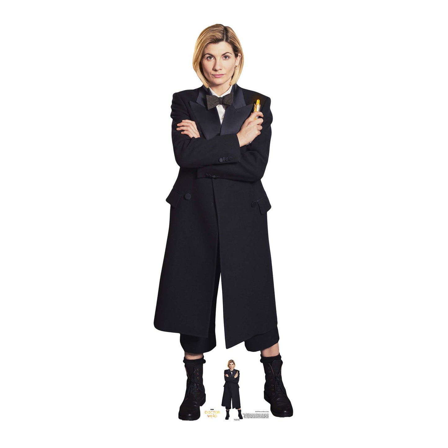 Thirteenth Doctor Who Jodie Whittaker Spyfall Suit Cardboard Cutout - mycardboardcutout