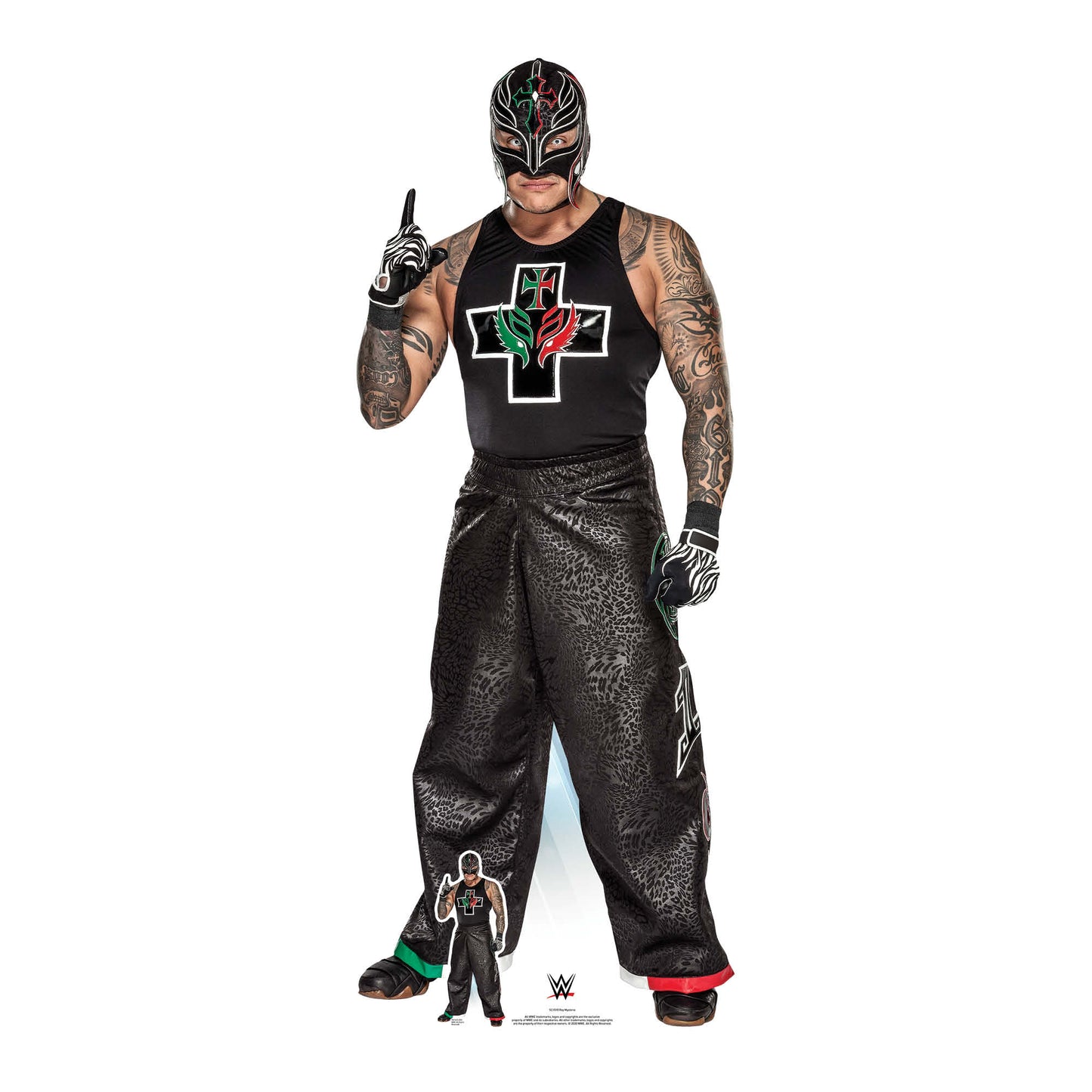 Rey Mysterio Professional Wrestler RAW Cardboard Cutout Lifesize