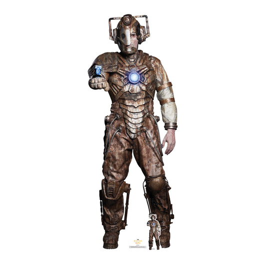 SC1522 Doctor Who Ashad The Lone Cyberman Official Doctor Who Cardboard Cutout - mycardboardcutout