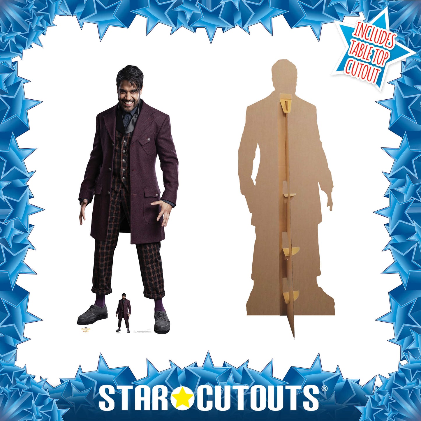The Master Sacha Dhawan Cardboard Cutout - mycardboardcutout