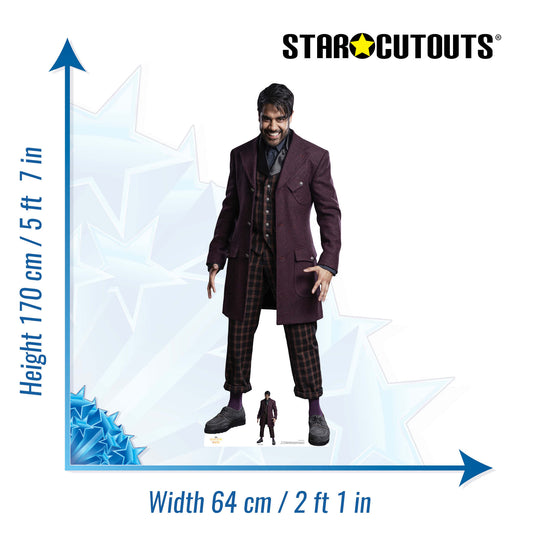 The Master Sacha Dhawan Cardboard Cutout - mycardboardcutout