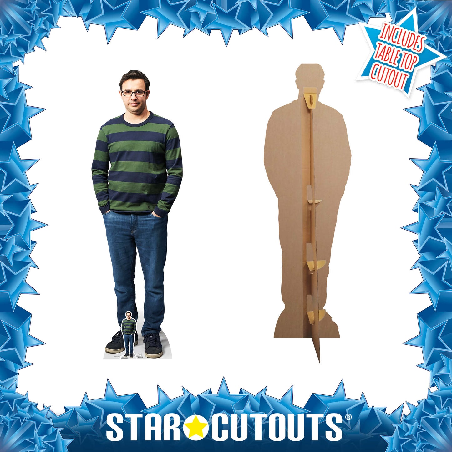 Simon Bird Character Adam Friday Night Dinner Cardboard Cutout - mycardboardcutout
