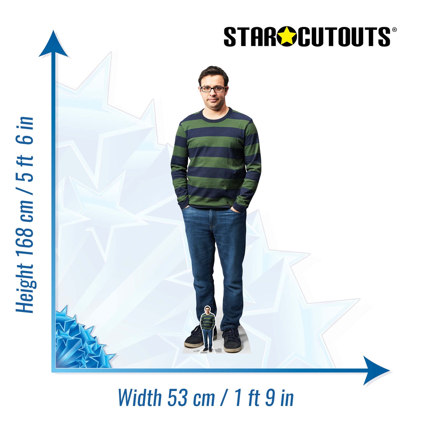Simon Bird Character Adam Friday Night Dinner Cardboard Cutout - mycardboardcutout