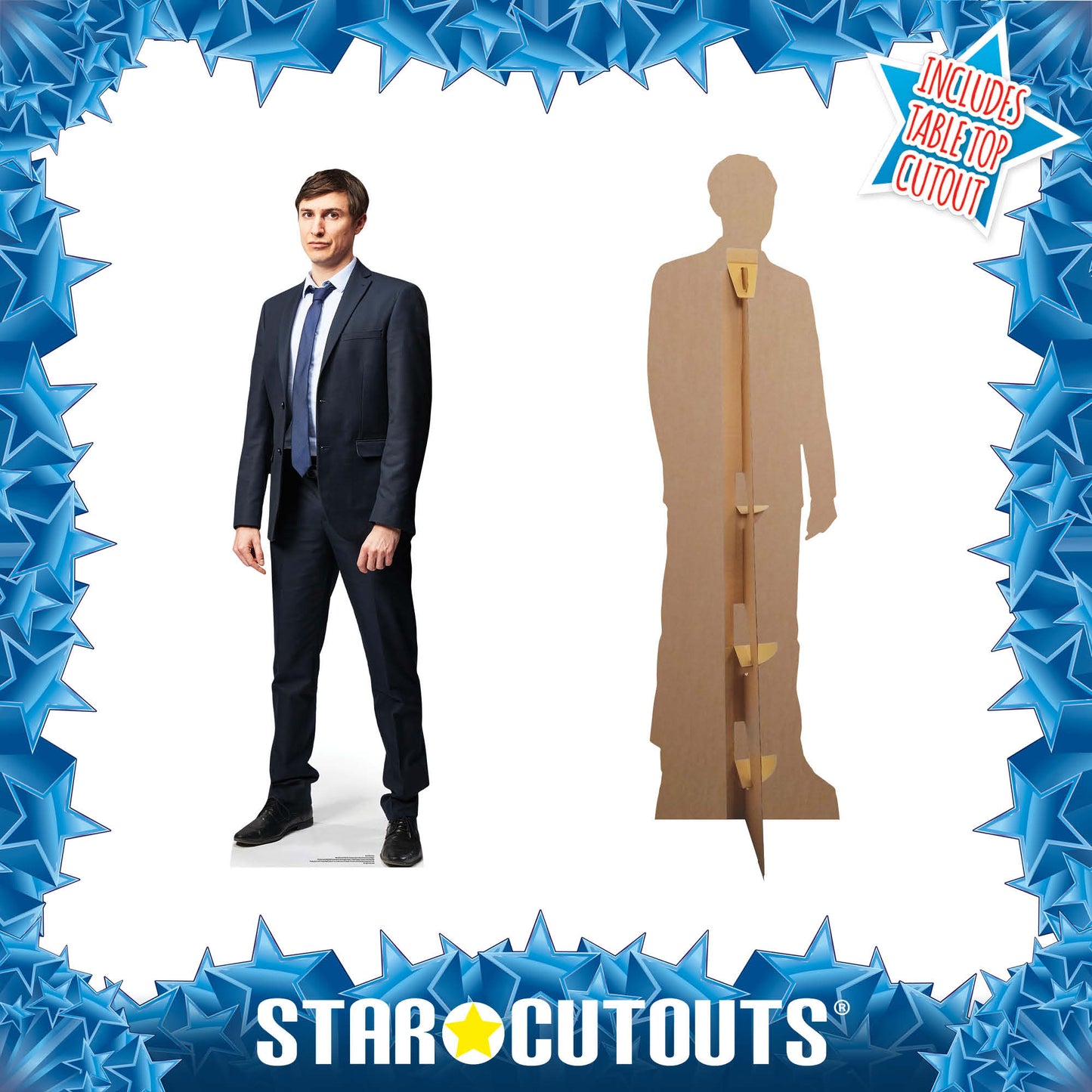 Jonny Tom Rosenthal Friday Night Dinner Cardboard Cutout - mycardboardcutout
