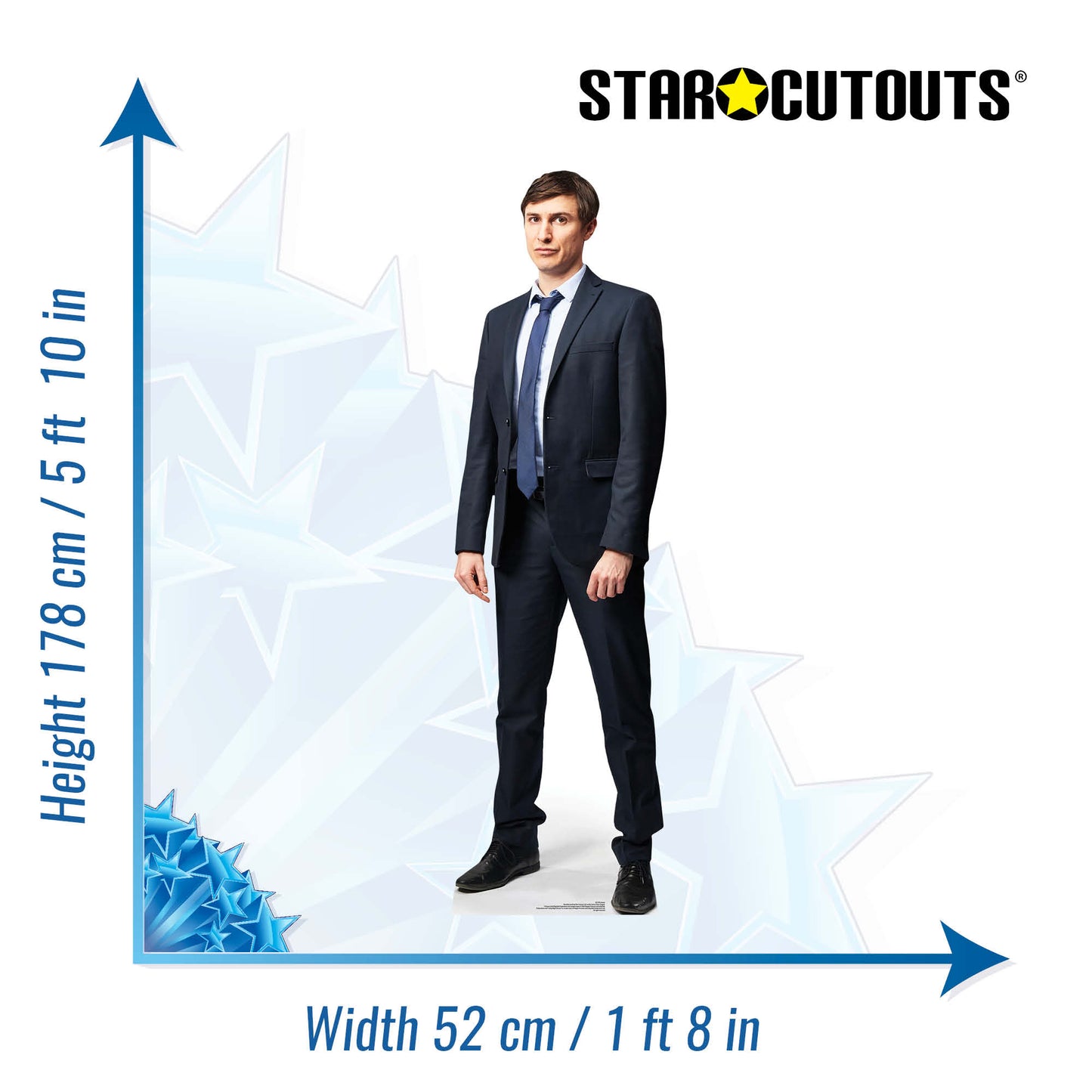 Jonny Tom Rosenthal Friday Night Dinner Cardboard Cutout - mycardboardcutout