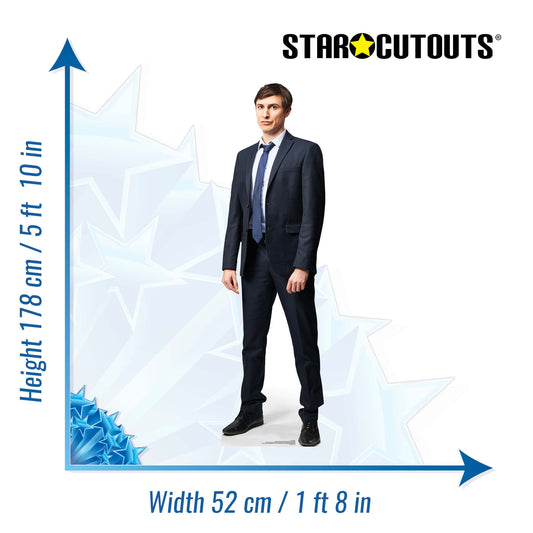 Jonny Tom Rosenthal Friday Night Dinner Cardboard Cutout - mycardboardcutout