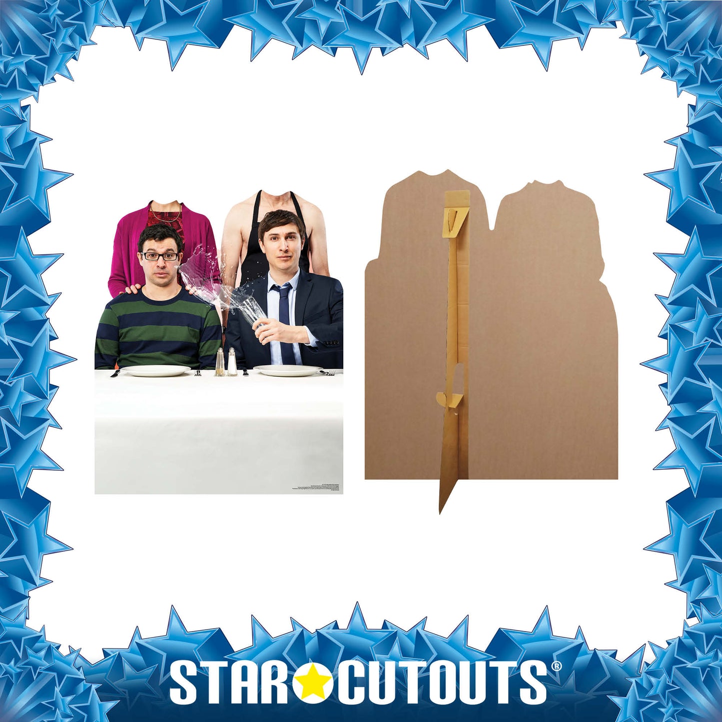 Stand-In Jonny Adam Martin Jackie Friday Night Dinner Cardboard Cutout - mycardboardcutout