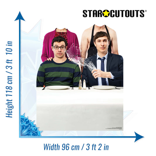 Stand-In Jonny Adam Martin Jackie Friday Night Dinner Cardboard Cutout - mycardboardcutout