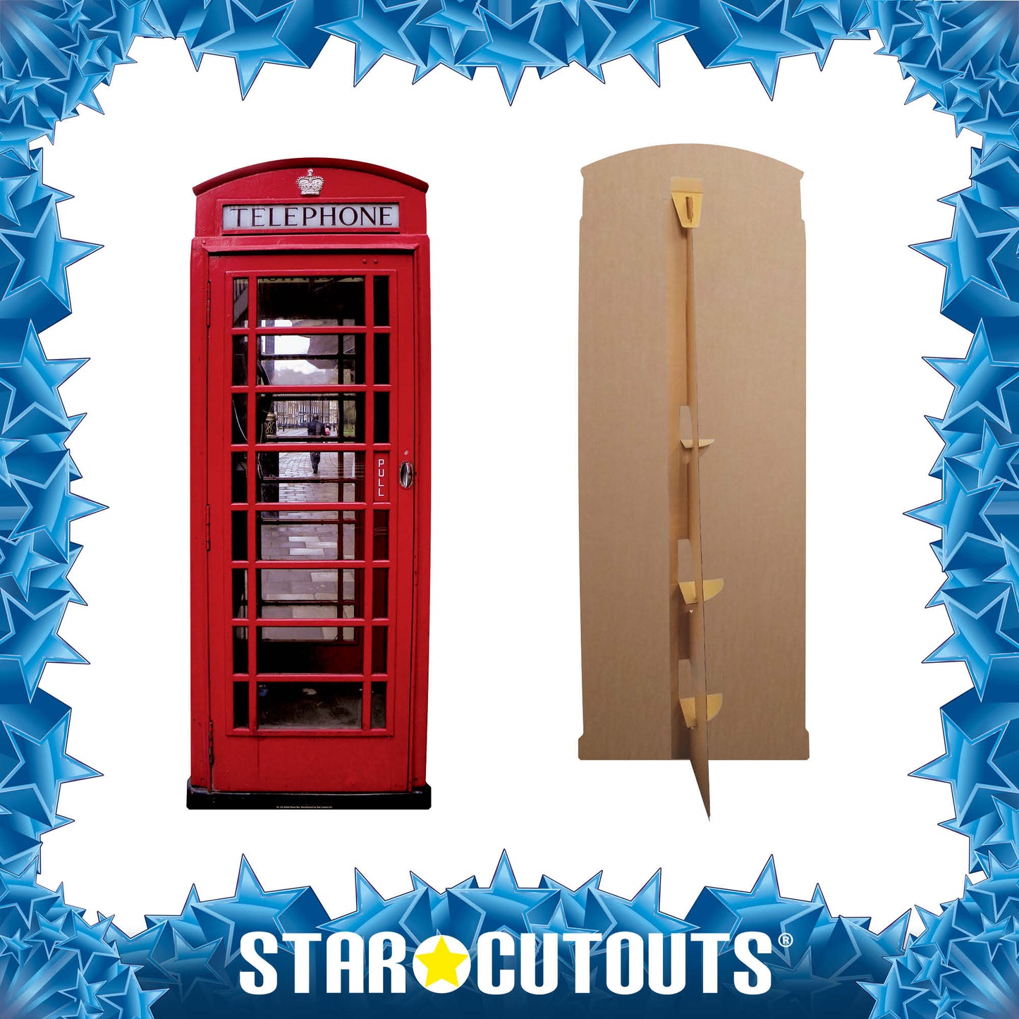 Phone Box Cardboard Cutout - mycardboardcutout
