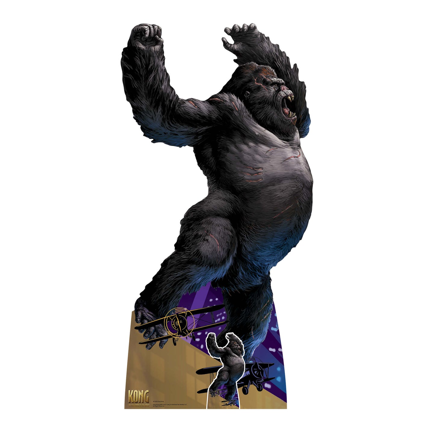 King Kong Cardboard Cutout Includes Free Table Top - mycardboardcutout