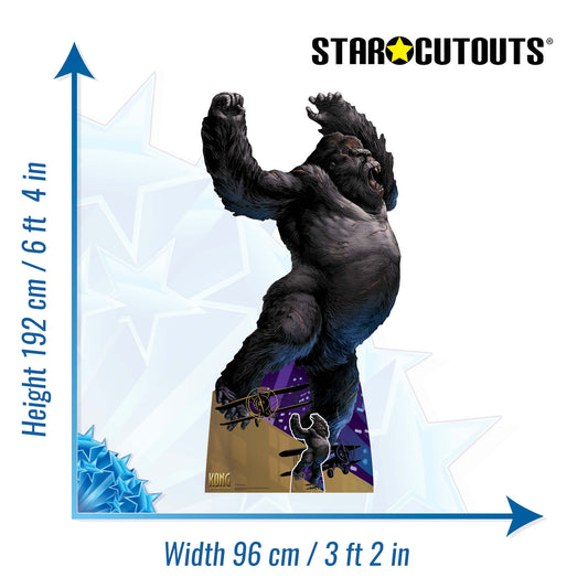 King Kong Cardboard Cutout Includes Free Table Top - mycardboardcutout