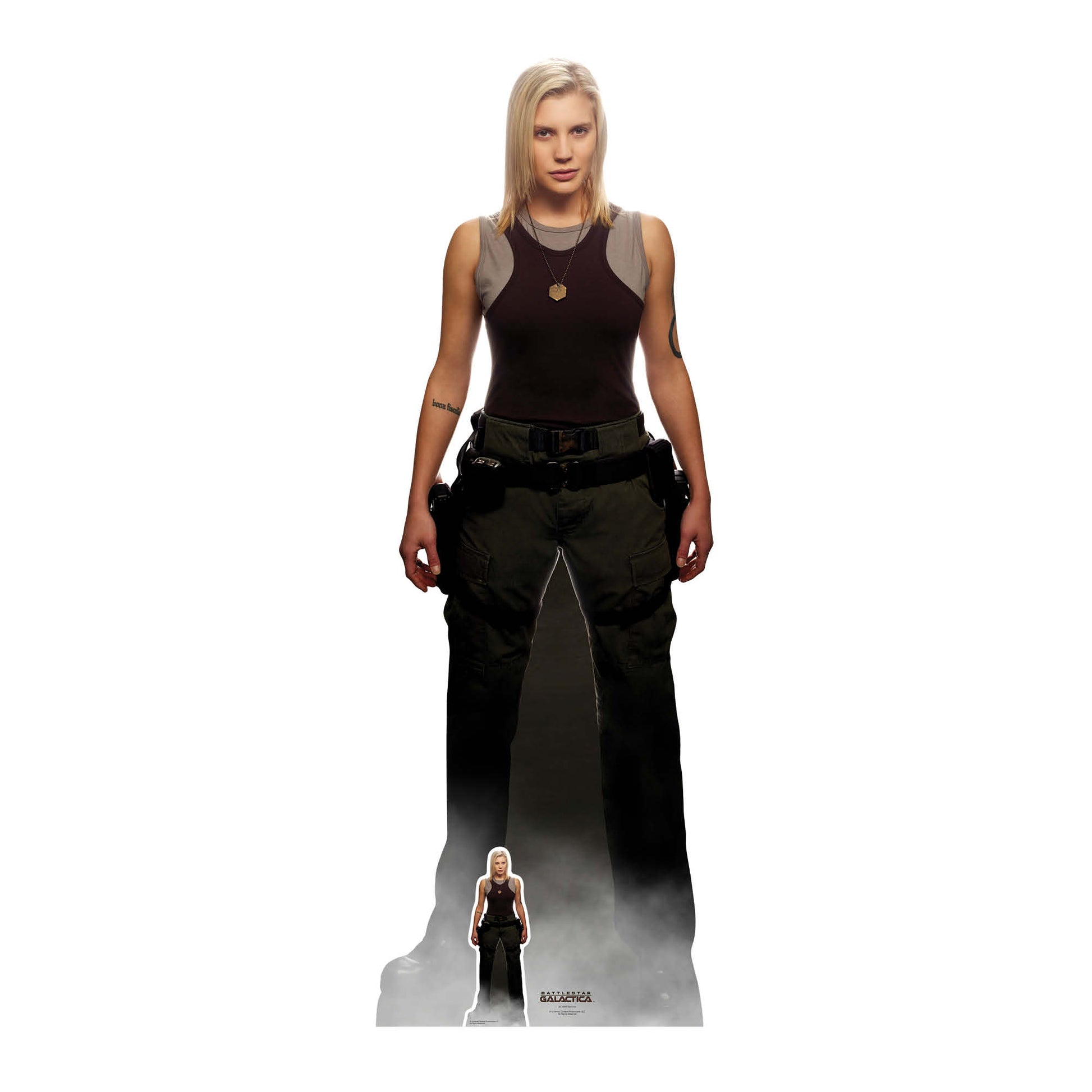 Kara Thrace Starbuck Katee Sackhoff Battlestar Galactica Cardboard Cutout - mycardboardcutout