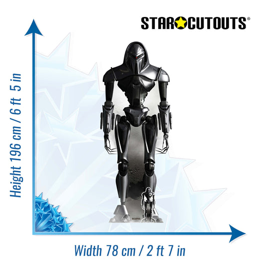 Cylon Cybernetic Lifeform Node Battlestar Galactica Cardboard Cutout - mycardboardcutout