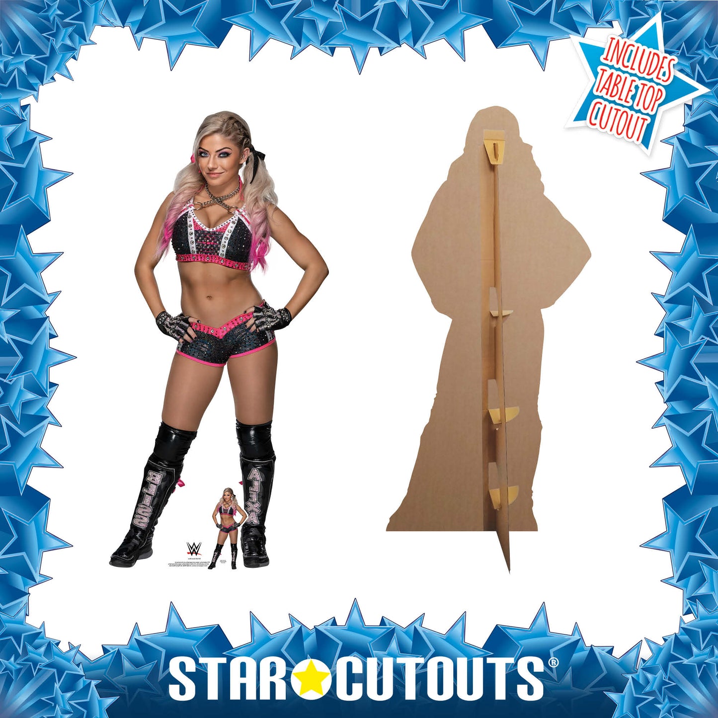 Alexa Bliss Hands on Hips Cardboard Cutout Lifesize - mycardboardcutout