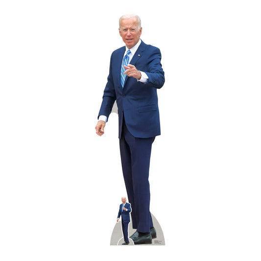 Joe Biden President Pointing Cardboard Cutout Politician - mycardboardcutout