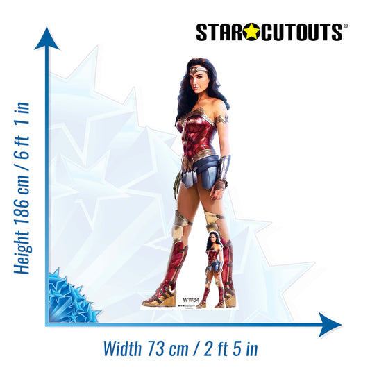 Gal Gadot Wonder Woman WW84 Cardboard Cutout - mycardboardcutout