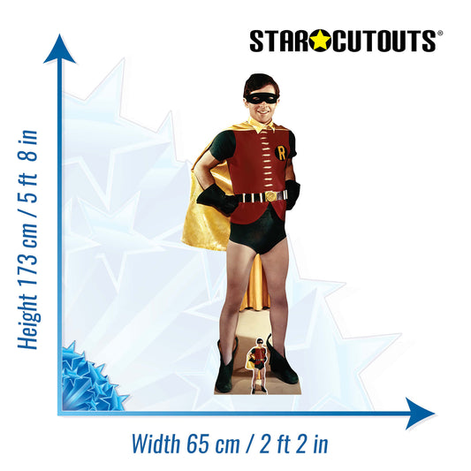 Robin 1966 Burt Ward Cardboard Cutout - mycardboardcutout