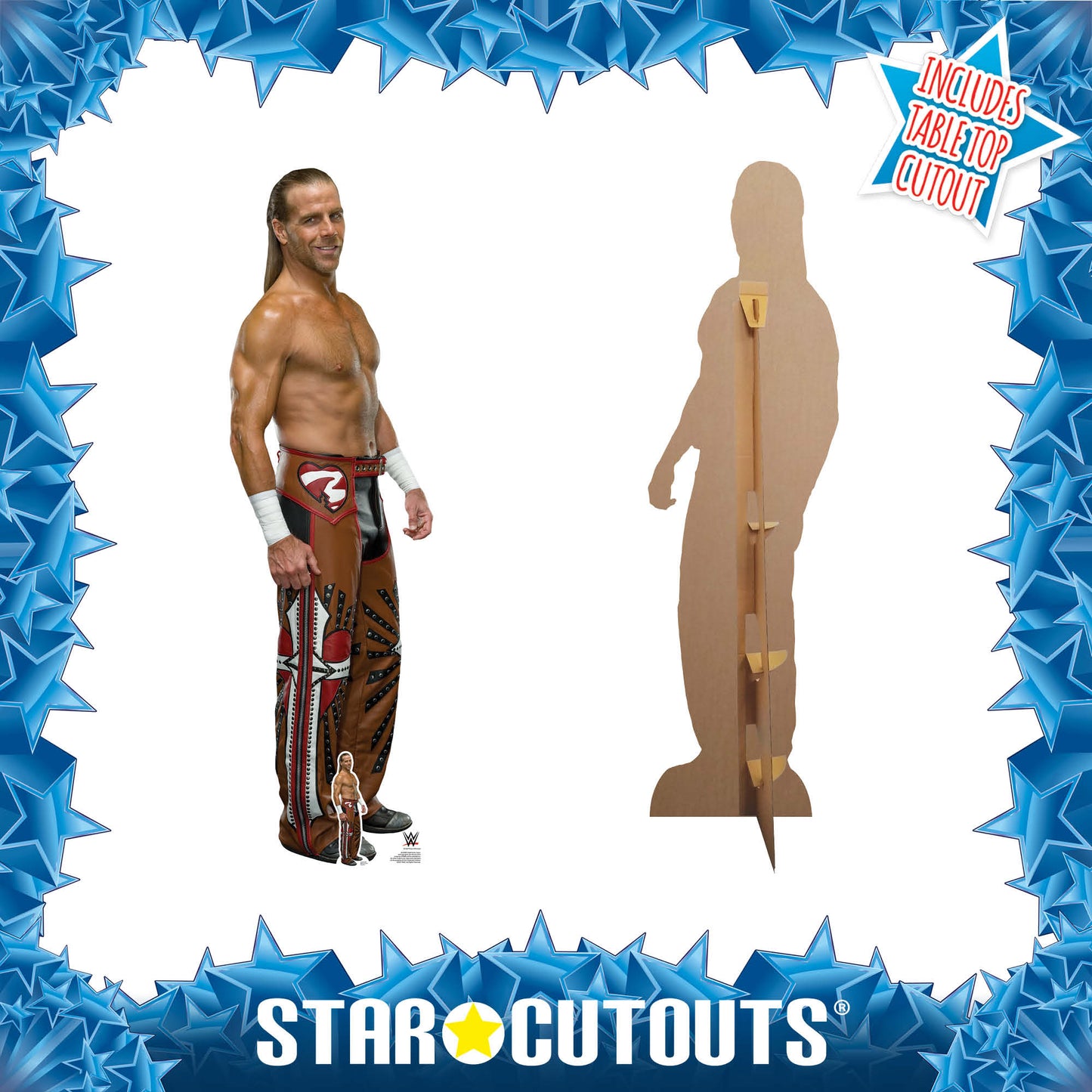 Shawn Michaels WWE Cardboard Cutout Lifesize