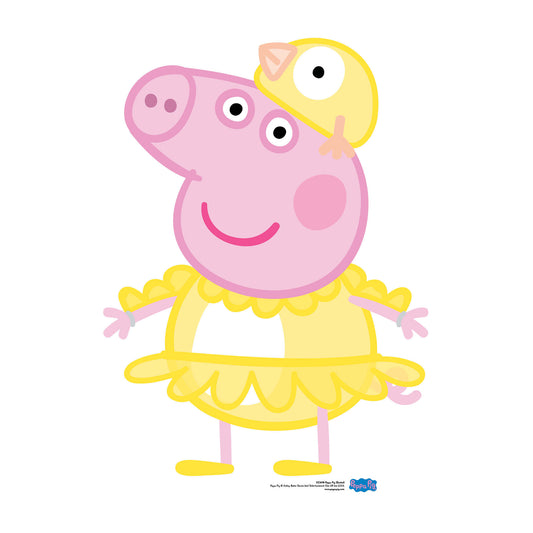 Peppa Pig Chicken Easter Cardboard Cutout - mycardboardcutout