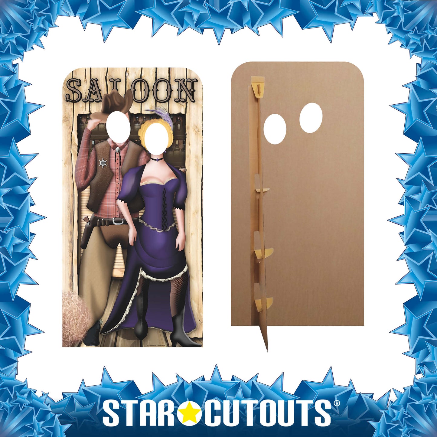 Wild West Stand In Cardboard Cutout - mycardboardcutout