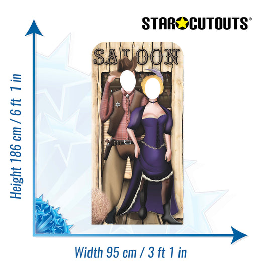 Wild West Stand In Cardboard Cutout - mycardboardcutout