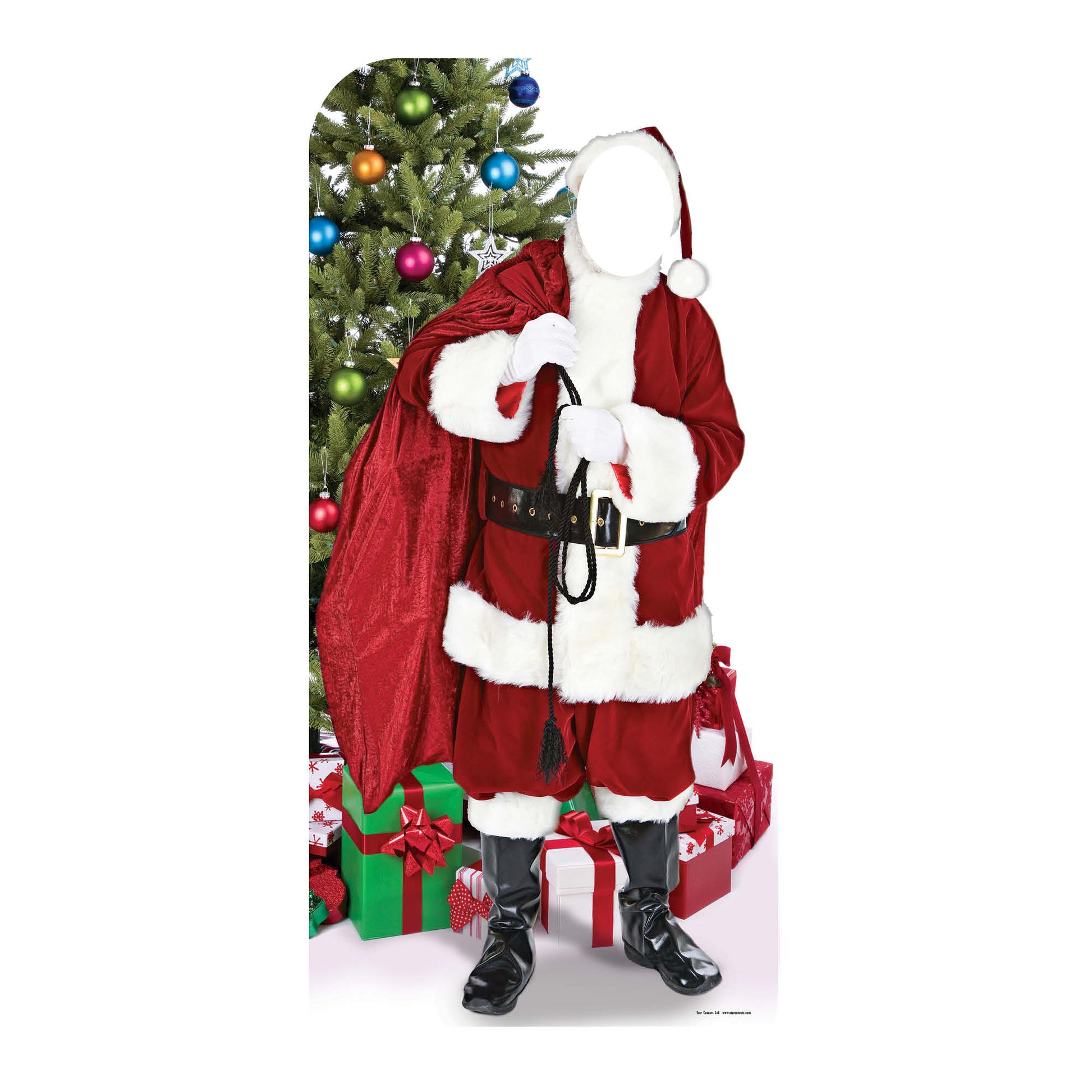 Father Christmas Stand-In Cardboard Cutout - mycardboardcutout