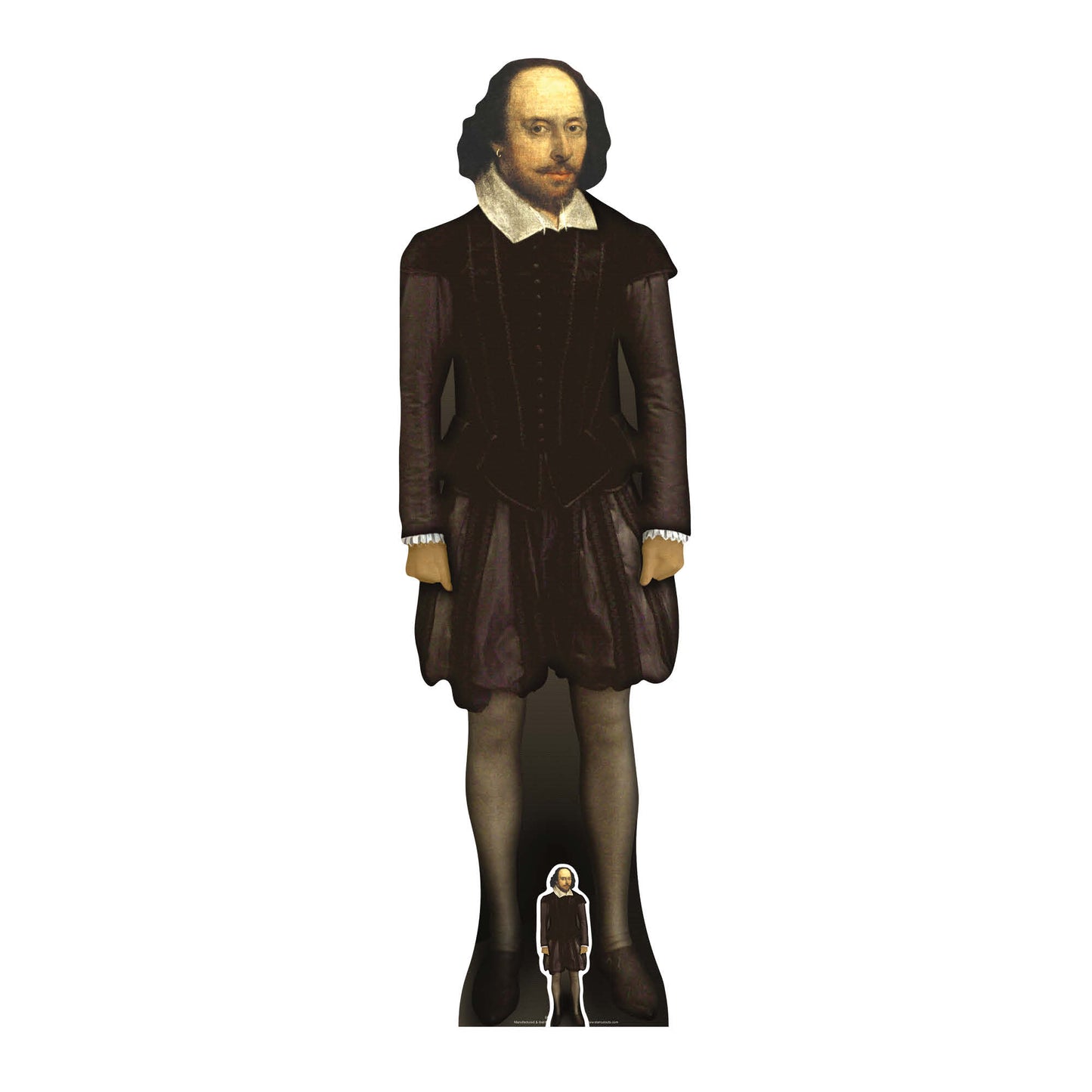 William Shakespeare Historical Figure Cardboard Cutout Lifesize - mycardboardcutout