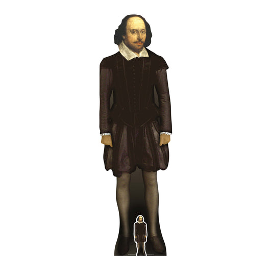 William Shakespeare Historical Figure Cardboard Cutout Lifesize