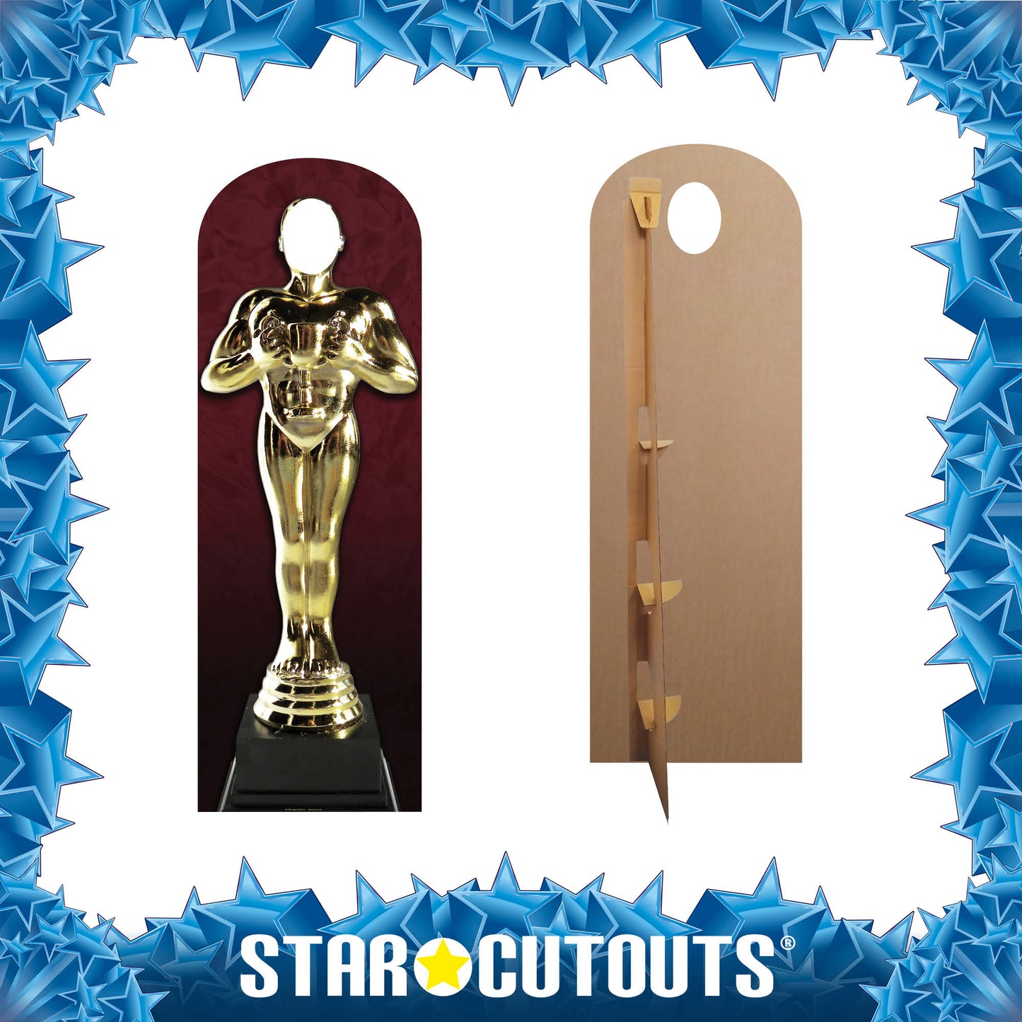 Award Statue Stand-In Cardboard Cutout - mycardboardcutout