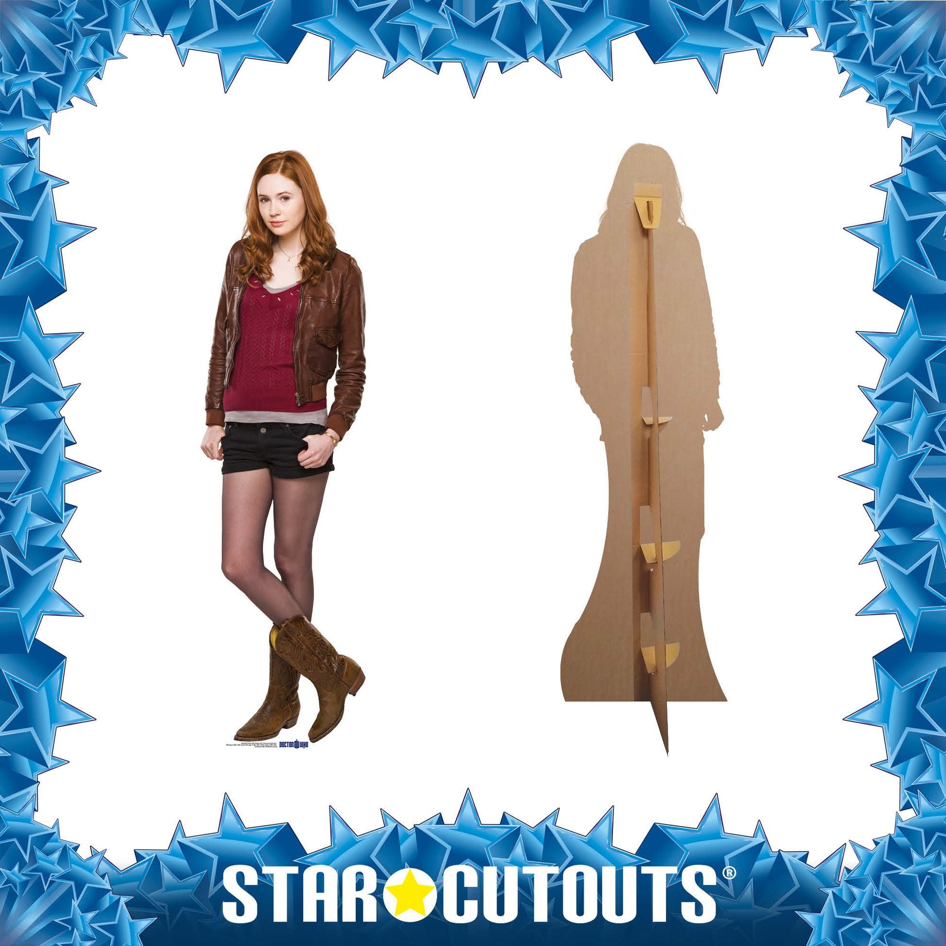 SC194 Doctor Who Amy Pond Cardboard Cutout - mycardboardcutout