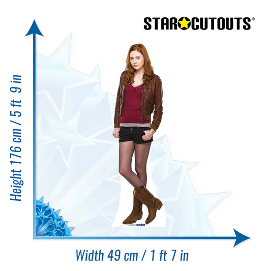 SC194 Doctor Who Amy Pond Cardboard Cutout - mycardboardcutout