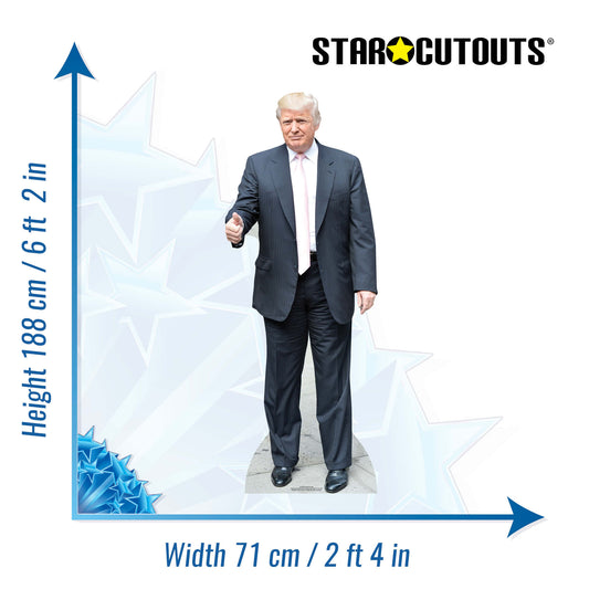 Donald Trump Cardboard Cutout Politician - mycardboardcutout