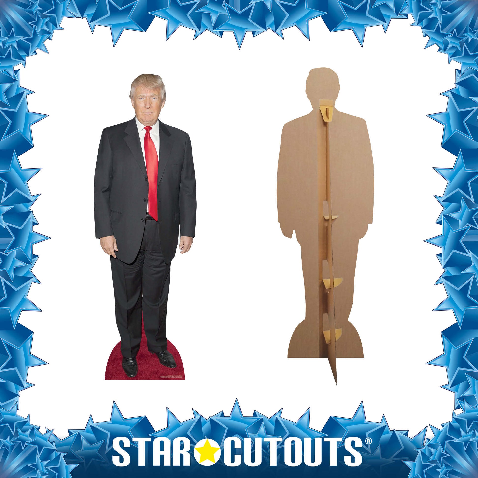 Donald Trump Red Carpet Cardboard Cutout Politician - mycardboardcutout