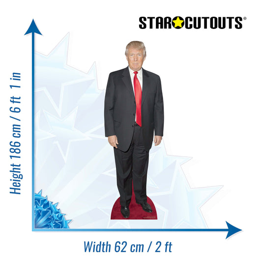 Donald Trump Red Carpet Cardboard Cutout Politician - mycardboardcutout