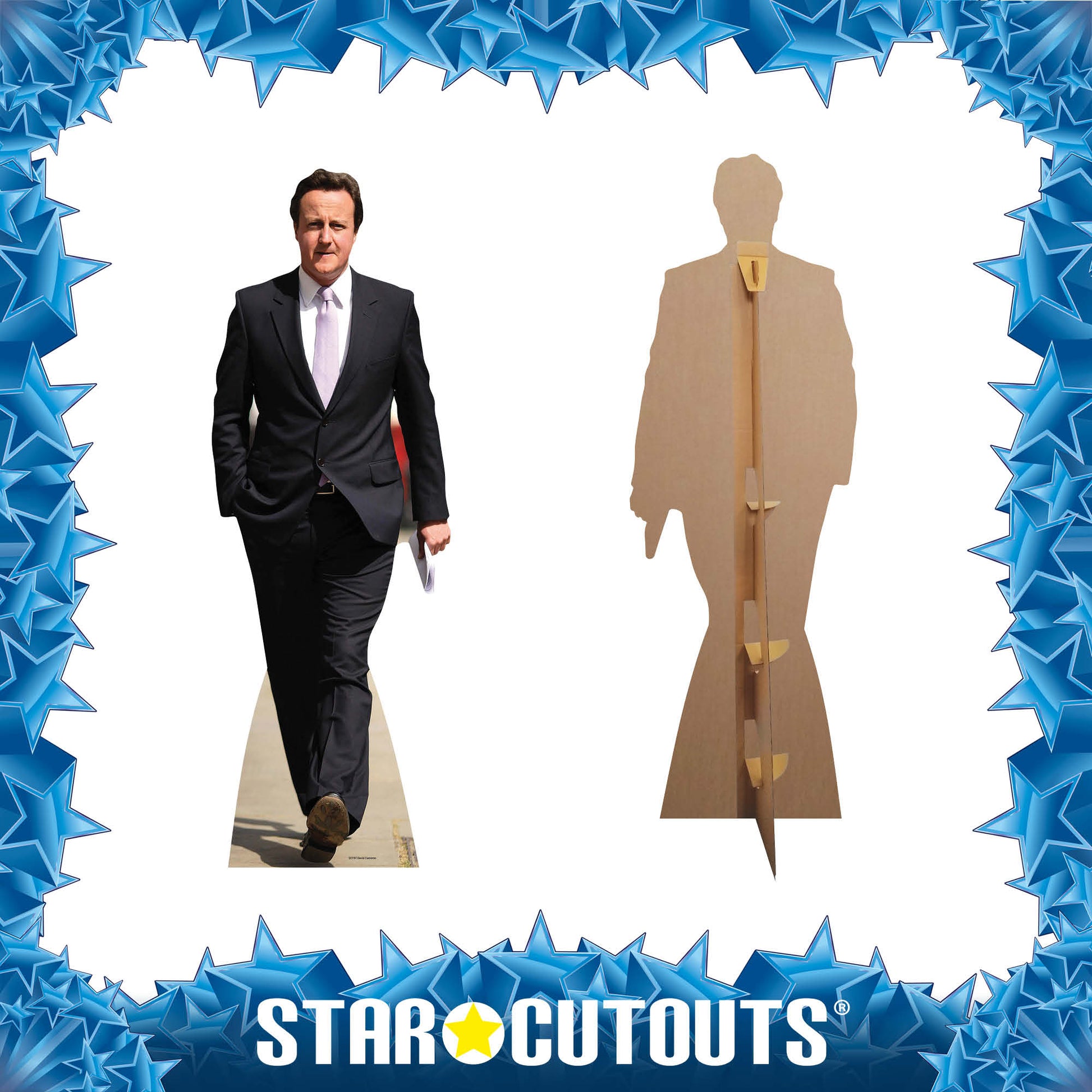 David Cameron Cardboard Cutout Politician - mycardboardcutout