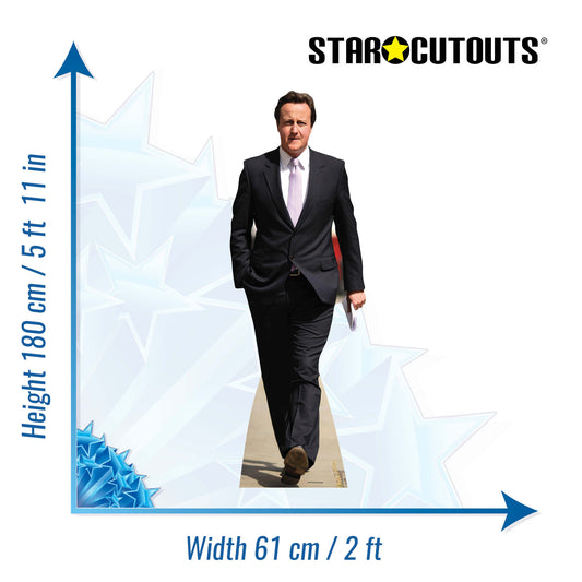 David Cameron Cardboard Cutout Politician - mycardboardcutout