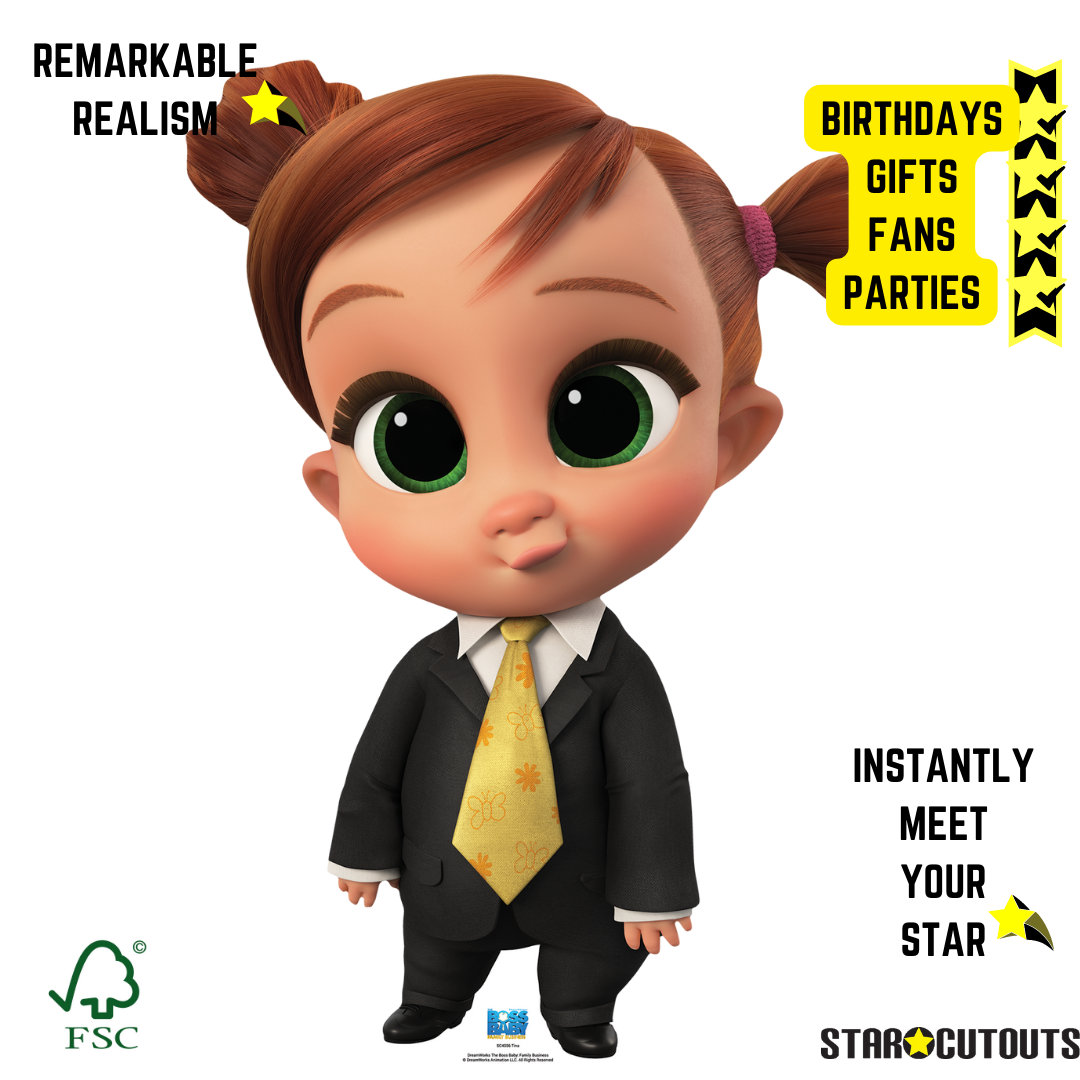 Tina Boss Baby Cardboard Cutout - mycardboardcutout