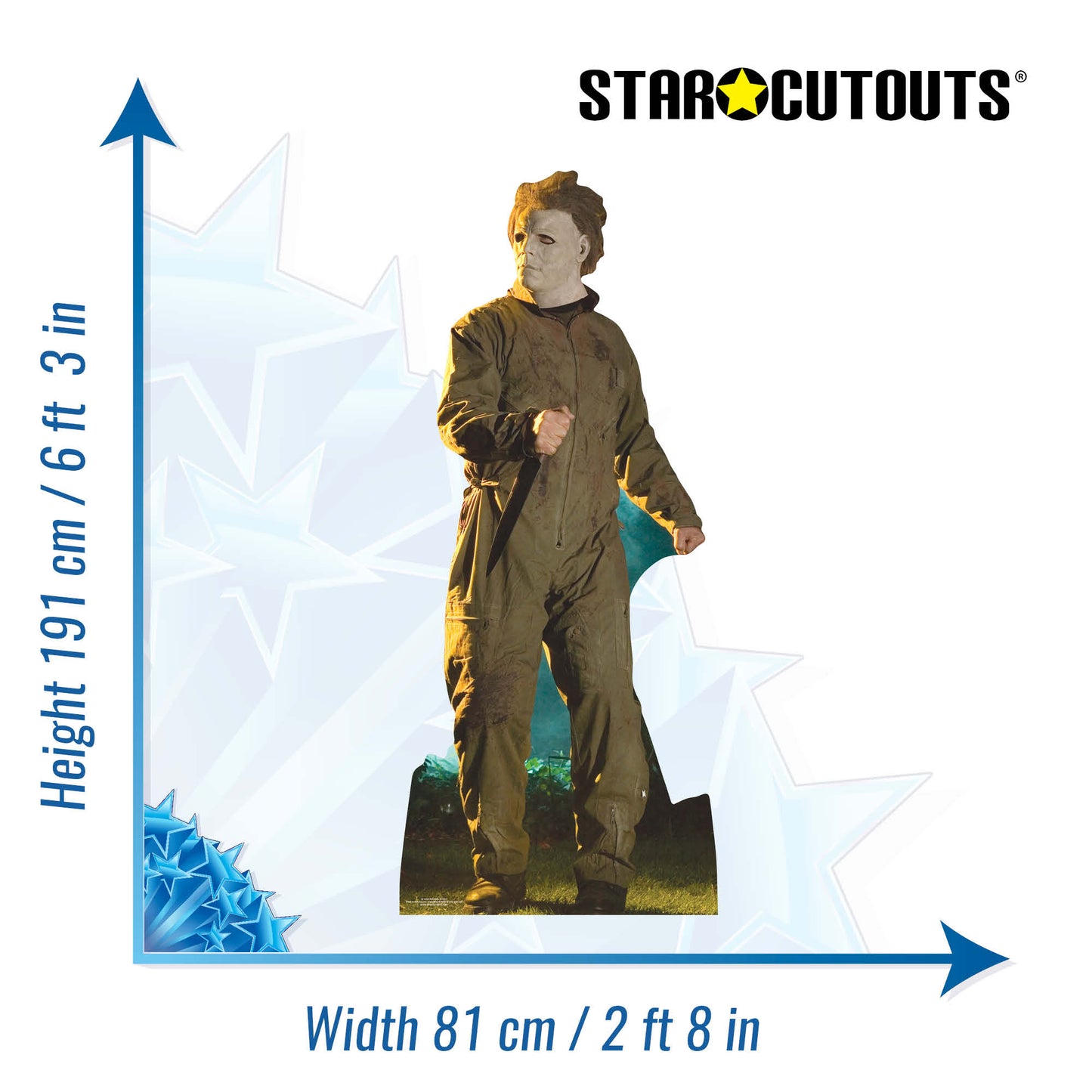 Michael Myers Halloween Cardboard Cutout Lifesize - mycardboardcutout