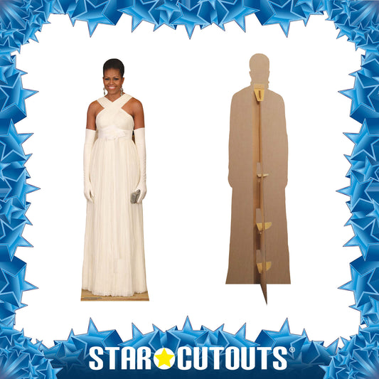 First Lady Michelle Obama Formal Cardboard Cutout Politician - mycardboardcutout
