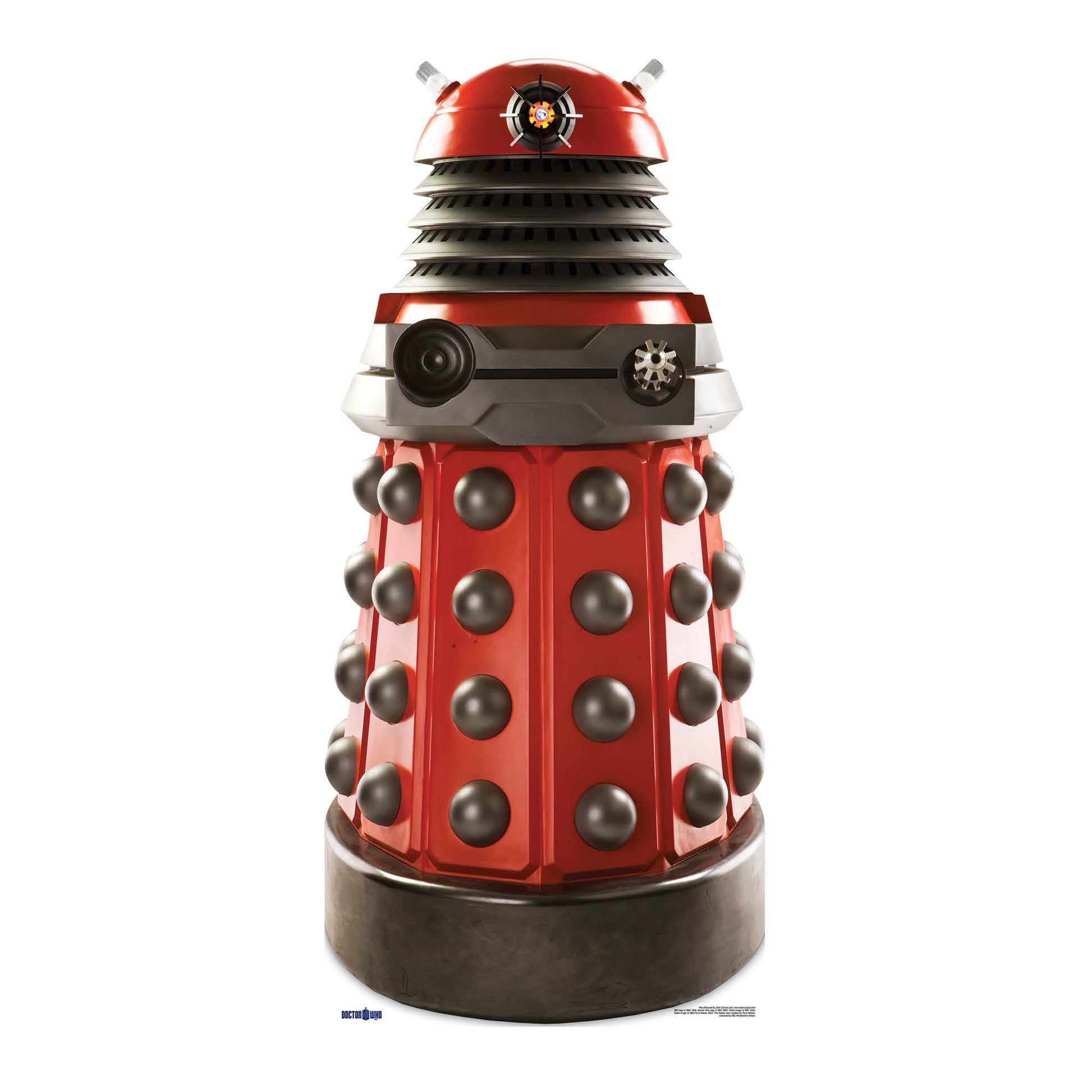 SC204 Dalek Drone Red Cardboard Cutout - mycardboardcutout