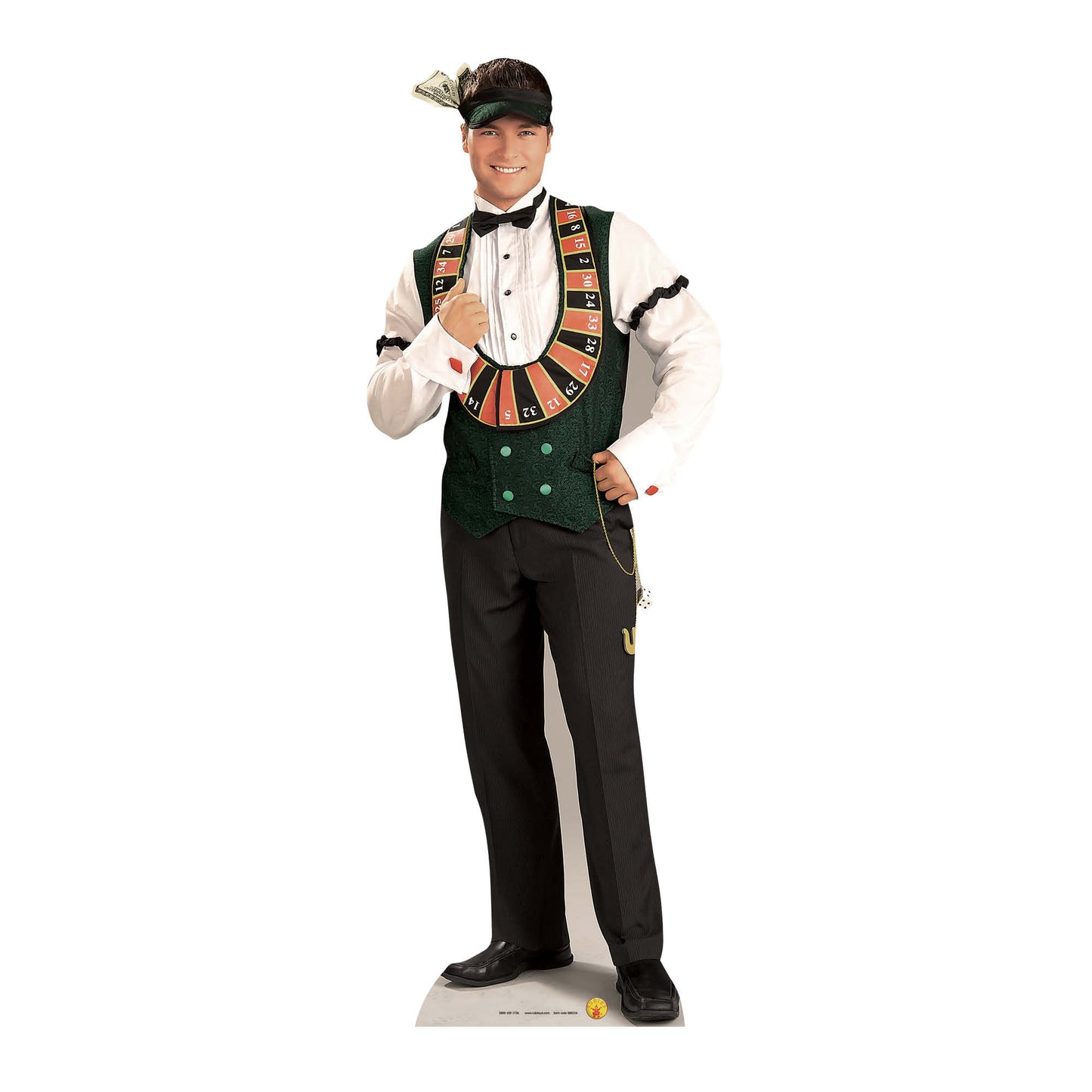 Fruit Machine One Armed Bandit Casino Large Display Cardboard Cutout - mycardboardcutout