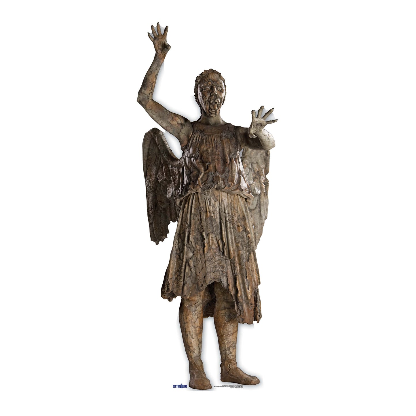 Weeping Angel Attacking Cardboard Cutout - mycardboardcutout