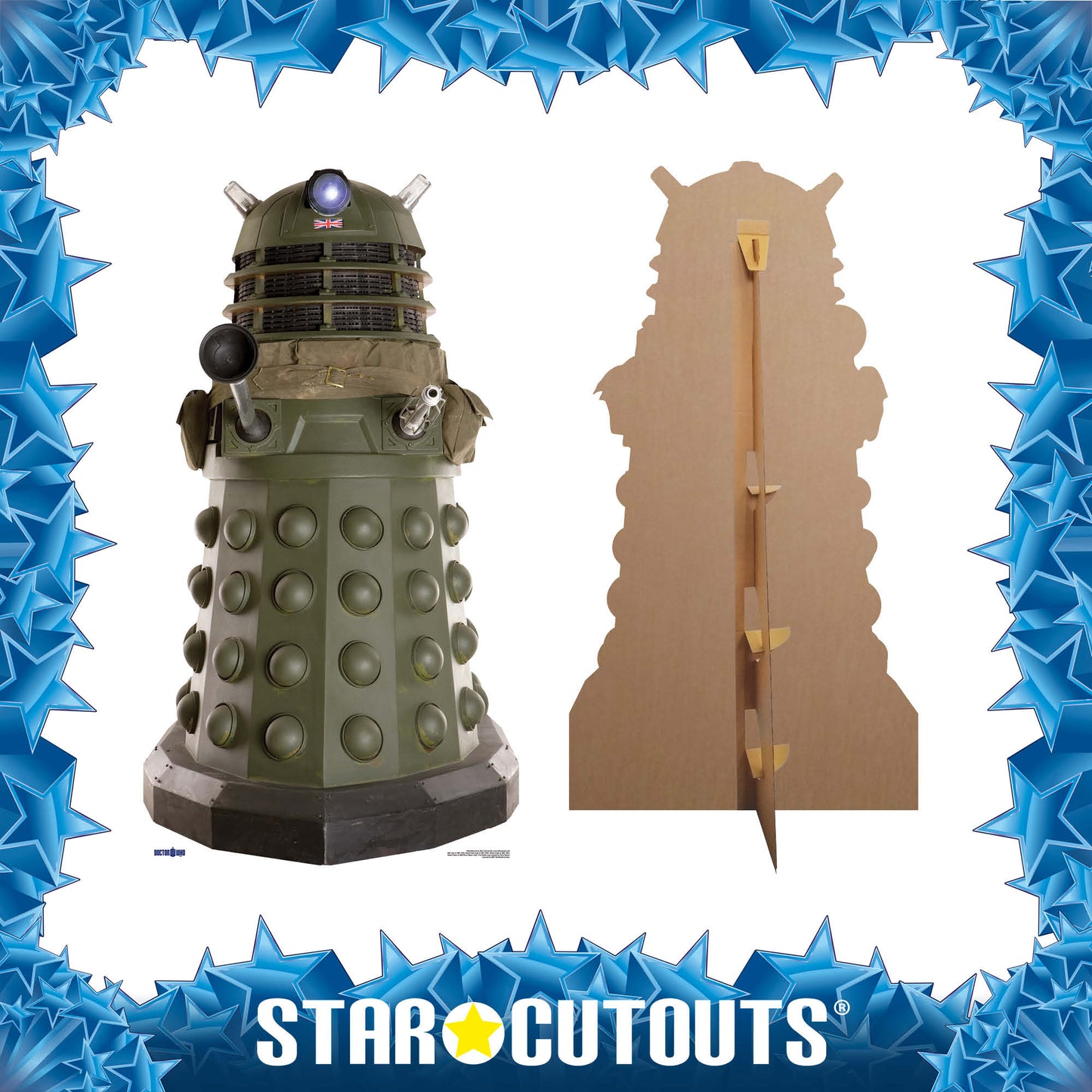 Wartime Dalek Ironside Cardboard Cutout - mycardboardcutout