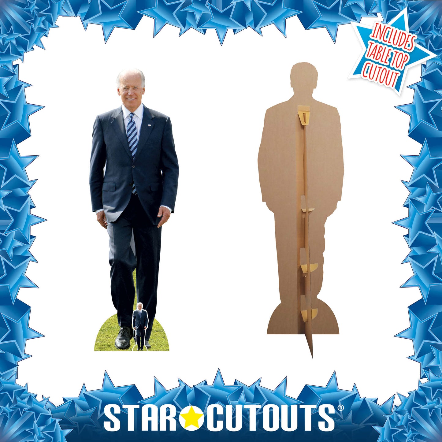 USA President Joe Biden Cardboard Cutout Politician